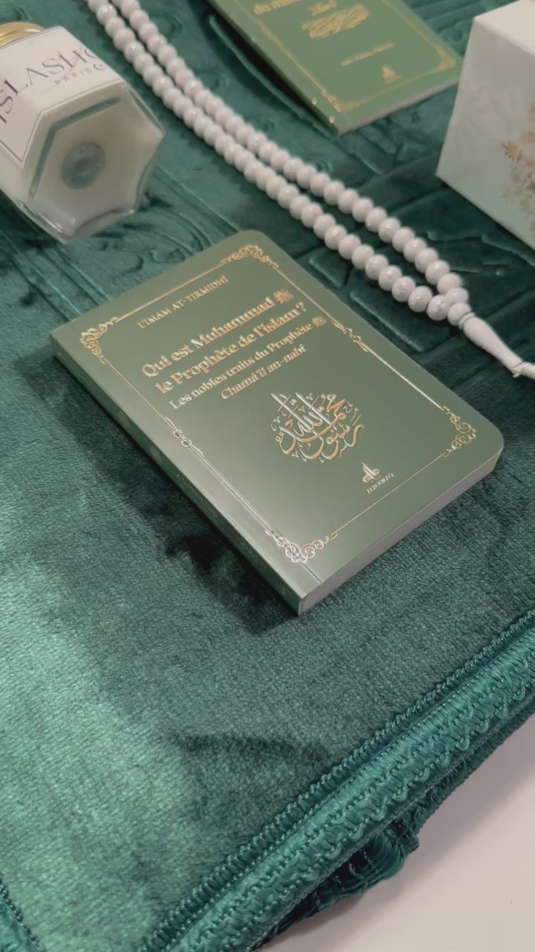 Coffret islamique vert 